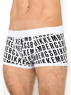 Стильные боксеры с принтом "буквы" Bikkembergs вбкт04839бикк Черный-белый 3020